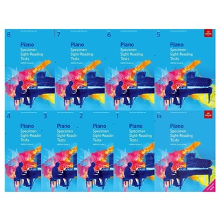 Piano Specimen Sight-Reading Tests ABRSM Initial , Grade 1 - 8