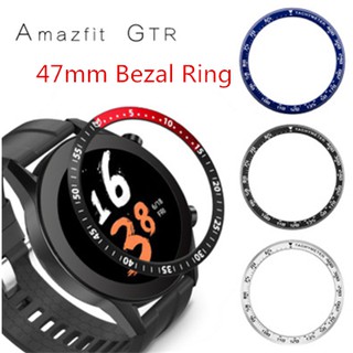 กรอบนาฬิกาข้อมือ โลหะ สำหรับ Xiaomi Amazfit gtr 47 มม.