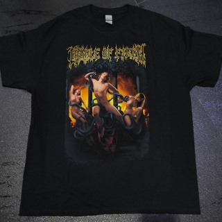 เสื้อยืดวง Cradle of Filth ลิขสิทธิ์แท้ 2022. 【S-4XL】