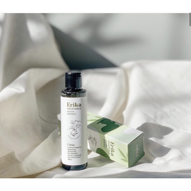 (ส่งฟรี)น้ำตบผัก Erika เน้นผิวแข็งแรง ใช้ก่อนลงบำรุงเห็นผลเร็วขึ้น