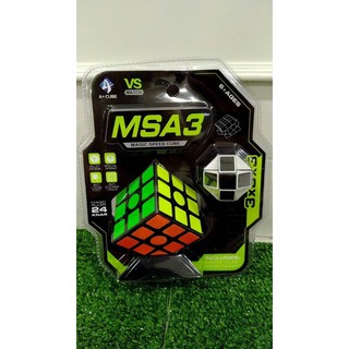 รูบิค 3x3  MSA3 แผงดำ (yg)