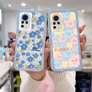 เคสนิ่ม เคสใส Infinix Hot 10s NFC 10 10t 10 11 Play 10i 9 Pro 10 Lite 11 Plus Hot 9 Play 11 11S NFC Infinix Smart 6 5 4 4C 5 Pro Tencno Spark 5 PRO กันแตก ลายดอกไม้จิ๋ว แฟชั่น เคสโทรศัพท์มือถือ