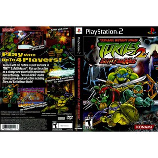 TEENAGE MUTANT NINJA TURTLES 2 [PS2 US : DVD5 1 Disc]