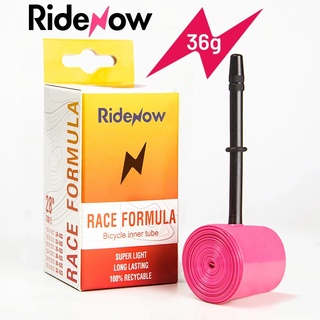 RIDENOW ยางในน้ำหนักเบา ขนาด 700x18/32 ( TPU ) น้ำหนัก 36 กรัม / เส้น