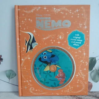 Disney finding nemo.+CD หนังสือนิทานปกแข็งมือสอง -AK1