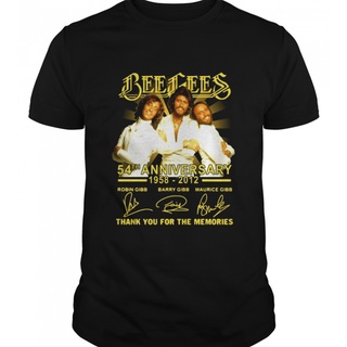 tshirtเสื้อยืดคอกลมฤดูร้อนเสื้อเชิ้ต ลาย Bee Gees - 54Th Anniversary 1958-2021Sto4XL