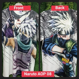 เสื้อยืด พิมพ์ลาย Naruto AOP 08 THAILAND AOP ขนาดใหญ่ ไซซ์ 4XL xxl xxl