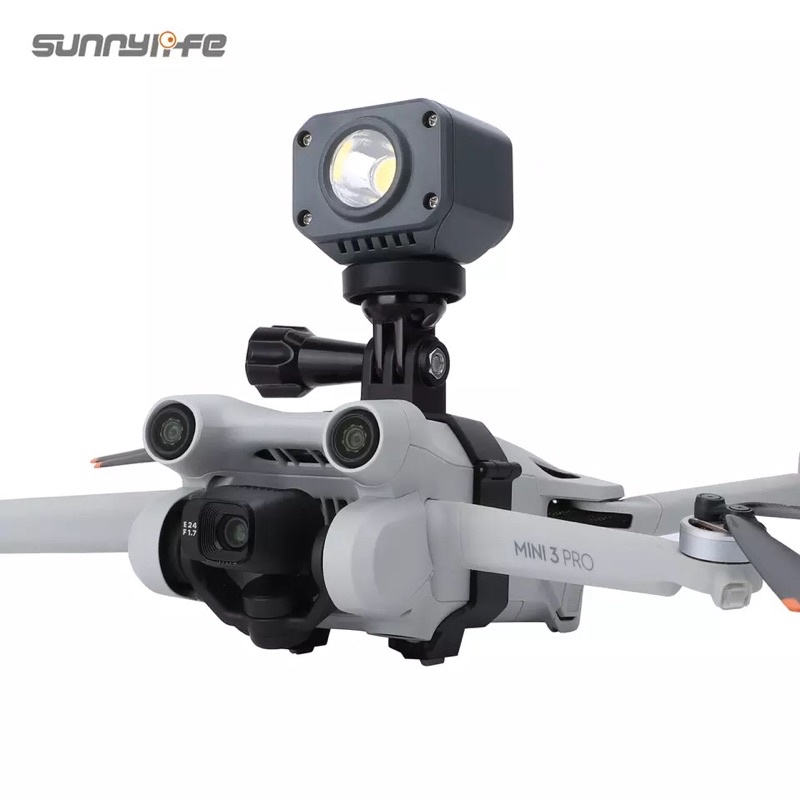 Sunnylife Drone Light Bracket Sports Camera Holder Accessories for Mini 3 Pro for ACTION 2 / GoPro ราคา ถูกที่สุด ดีลบีเคเค แกลเลอรีภาพที่ 4