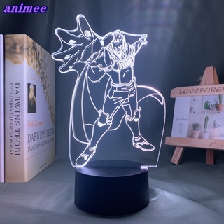 โคมไฟกลางคืน Led ลายการ์ตูนอนิเมะ My Hero Academia Million Mirio Togata 3d สําหรับตกแต่งห้องนอน ของขวัญวันเกิด