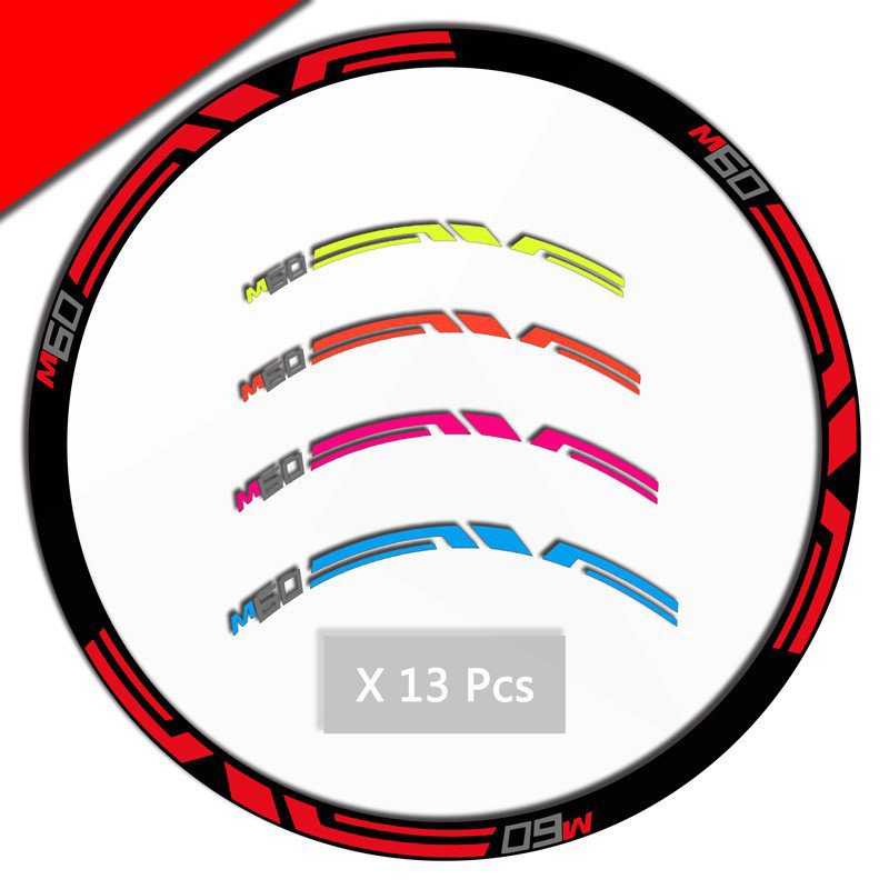 Wheel set stickers decals for ENVE M60 Mountain Bike bicycle MTB Dirt