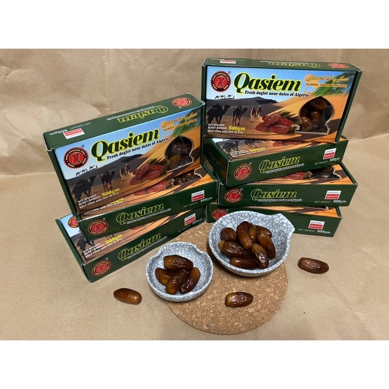 อินทผลัม ยกลัง ยี่ห้อกอเส็ม พันธ์แอลจีเรีย  มีแบบไร้เมล็ด และมีเมล็ด - รูปที่ 5