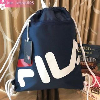 Fila Mesh Double Gymsack Sport Bag ของแท้ ราคาถูก