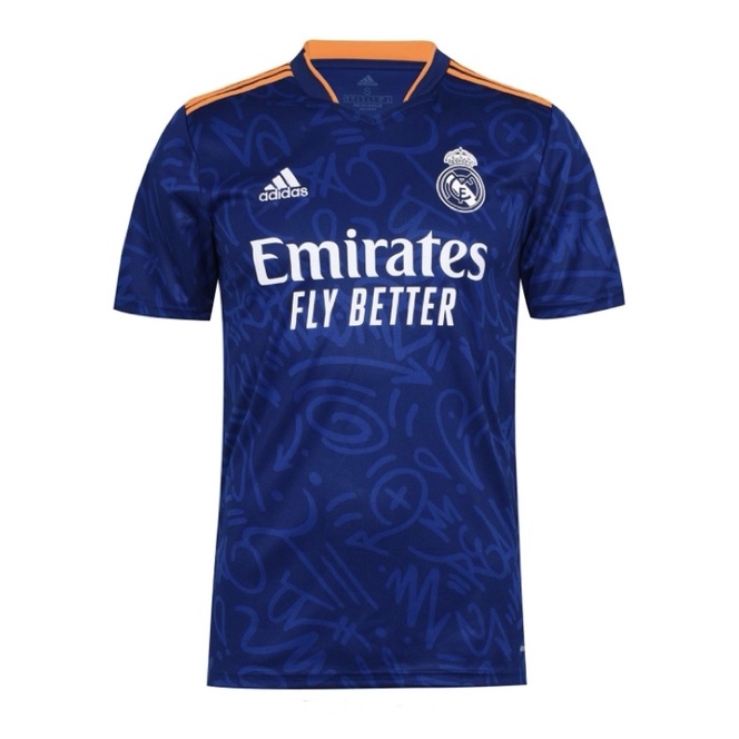 เสื้อฟุตบอลทีมรีล มาดริด ชุดเยือน ฤดูกาล2021/22