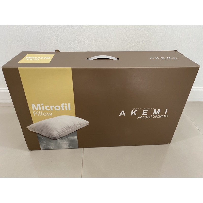 หมอนหนุน ยี่ห้อ Akemi รุ่น AvantGrande หมอน microfill 100%