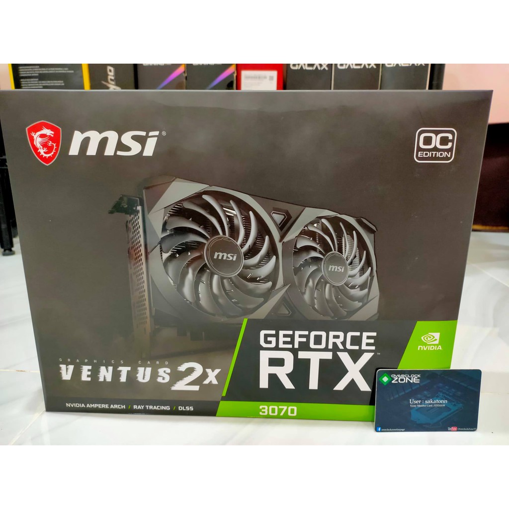 ขาย MSI GeForce RTX 3070 Ventus 2X | Shopee Thailand