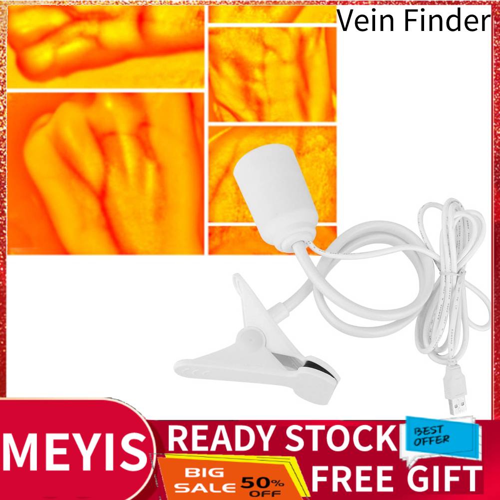 MEYISHOP Vein Finder ไฟหลอดเลือดดําการถ่ายภาพ Viewer จอแสดงผลเครื่องสําหรับผู้ใหญ่เด็กVein Finder