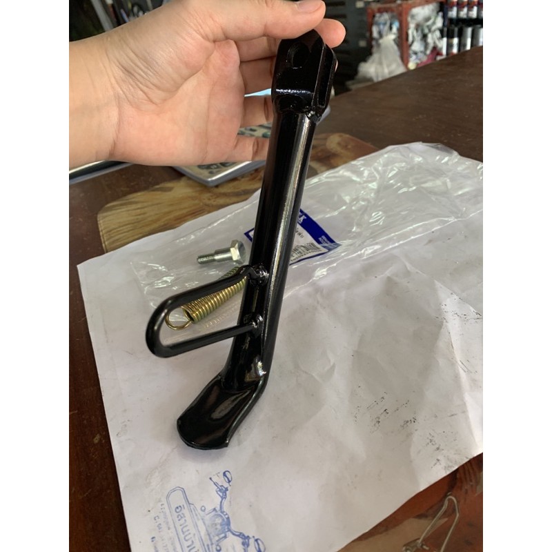 ขาตั้งเดี่ยว ขาตั้งข้าง เดิม MIO FINO NOUVO มีโอ นูโว ฟีโน่ น็อต สปริง สีดำ เดิม ยาวประมาณ 20 ซม. - รูปที่ 2