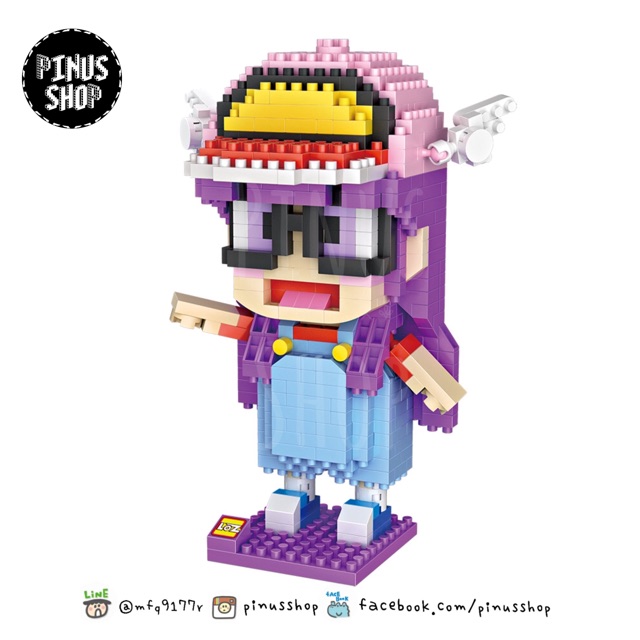 Lego nano blocks LOZ Dr. Slump &amp; Arale chan ❤️ ตัวต่อ เลโก้นาโนบล็อค  ดร.สลัมป์ กับ หนูน้อยอาราเล่ - อาราเล่