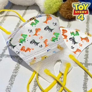 50 ชิ้น 3D หน้ากากเด็ก ลายการ์ตูน ระบายอากาศ สามชั้น ป้องกัน สําหรับเด็ก สายรัดหู หน้ากากเด็ก หน้ากากการ์ตูน