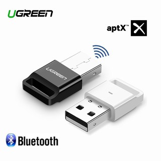 Ugreen USB Bluetooth 4.0 อะแดปเตอร์รับส่งสัญญาณเสียง APTX สำหรับ PC Computer