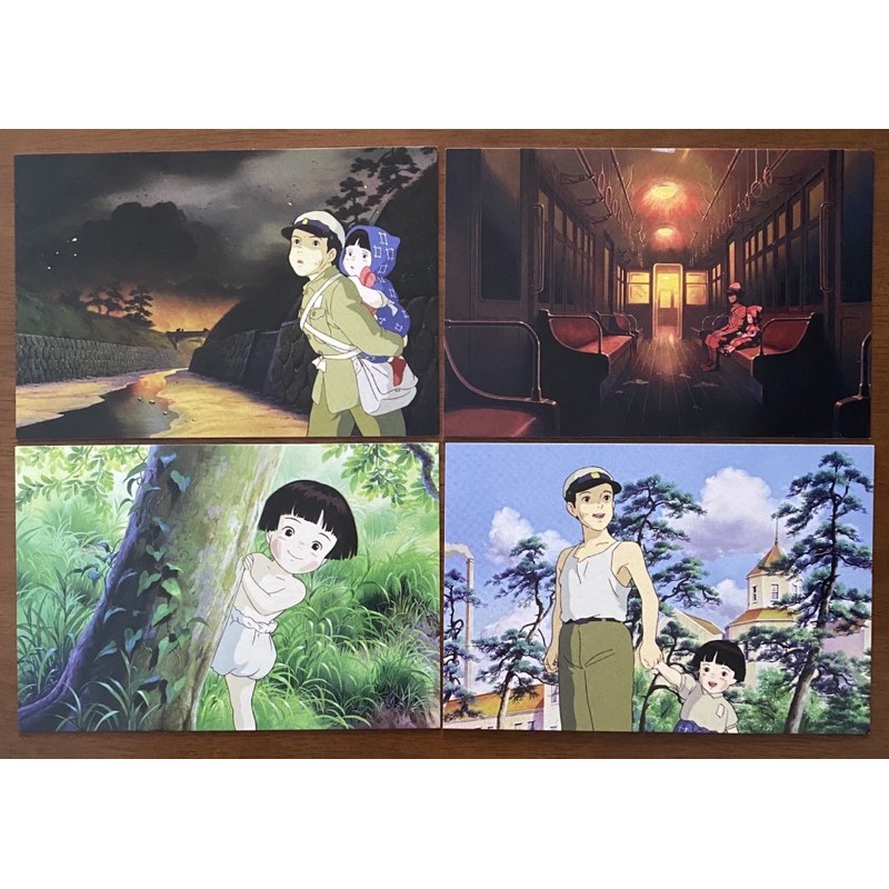 Grave of the Firefies 🌟 Studio Ghibli Postcard