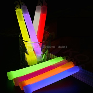 แท่งเรืองแสง ไฟเรืองแสง สำหรับตั้งแคมป์ ปาร์ตี้ และ ไฟติดรถฉุกเฉิน 6 inch Large Glow Sticks / Light Stick / Glowstick