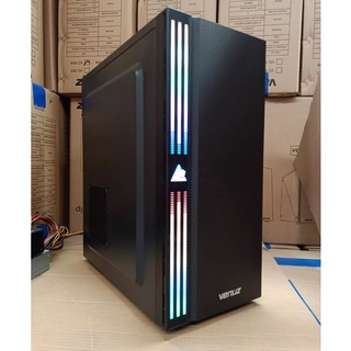 CASE (เคสเกมมิ่ง) VENUZ ATX Computer Case VC1917 ไฟ RBG LED lighting