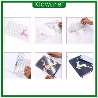 [KLOWARE1] Vinyl Transfer Paper Tape Roll Cricut Adhesive 12 x 60 inch Clear Alignment Grid