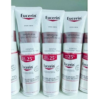 โฟมล้างหน้า Eucerin Spotless Brightening Gentle Cleansing Foam 150ml.