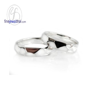 Finejewelthai แหวนคู่-แหวนทองคำขาว-แหวนหมั้น-แหวนแต่งงาน-Couple Ring-Wedding-Ring - RC120000