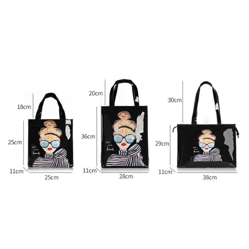 กระเป๋าHarrod-งานดีมีซิปทุกใบ ปั้มโลโก้หัวซิป(พร้อมส่ง)