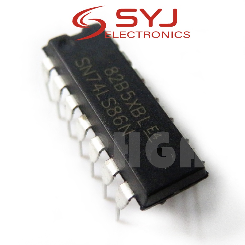 10 ชิ้น HD74LS86P HD74LS86 SN74LS86N 74LS86 DIP ใหม่เดิมในสต็อก