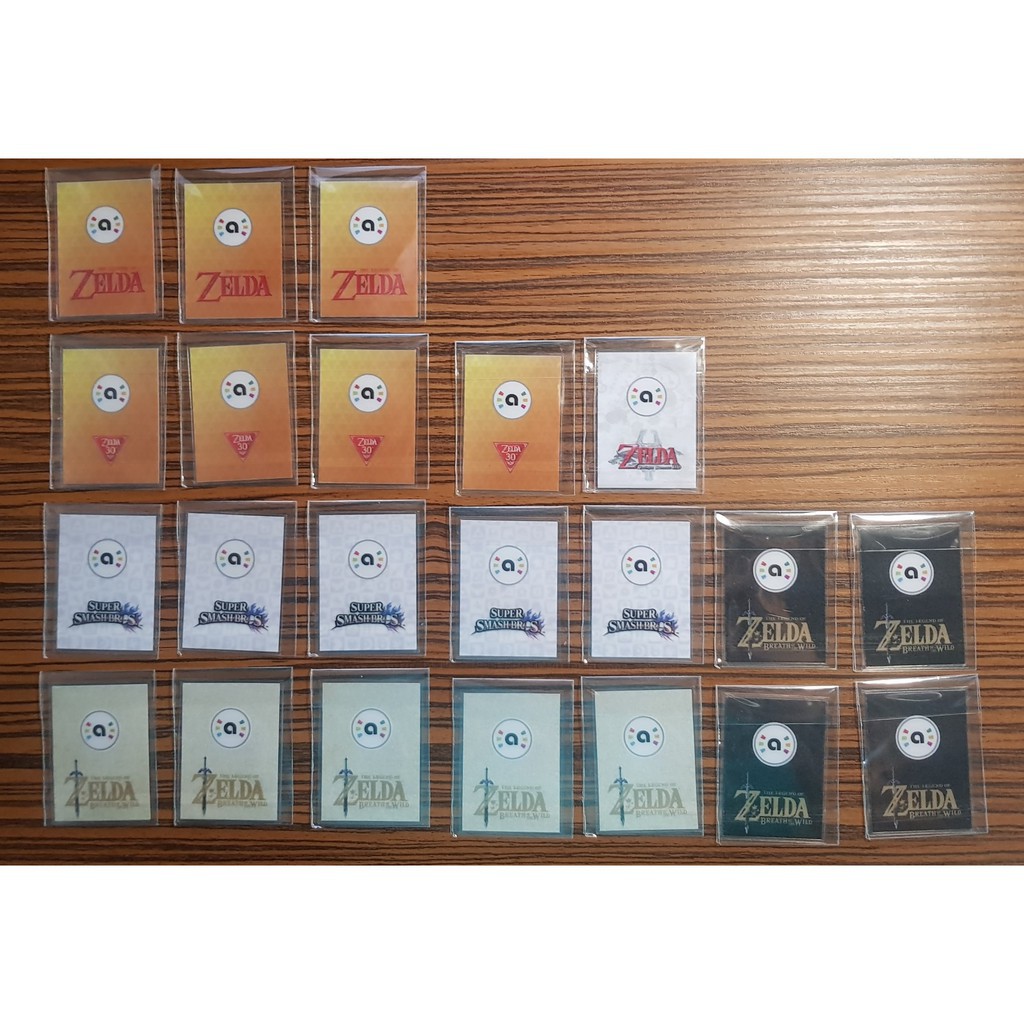 [พร้อมส่ง] amiibo card : Zelda for Nintendo Switch set 24 ใบ