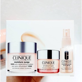 ส่งฟรี เซ็ตรุ่นใหม่สุดคุ้ม Clinique Moisture Surge Deep hydration for an endlessly dewy glow AUG02