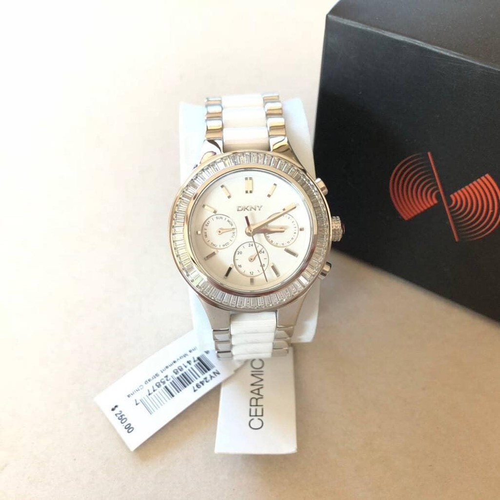 พร้อมส่ง นาฬิกาข้อมือผู้หญิง DKNY Chambers Ladies Watch NY2497