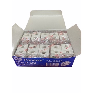 ราคายกกล่อง เต้ารับ ปลั๊กฝัง รุ่นเก่า พานาว่า และ NP รุ่นใหม่ ยี่ห้อ ซีเบิร์ก ZEBERG เต้ารับเดี่ยว