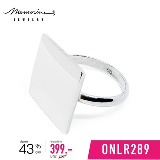 Memorine Jewelry แหวนเงินแท้ 925 : ONLR289