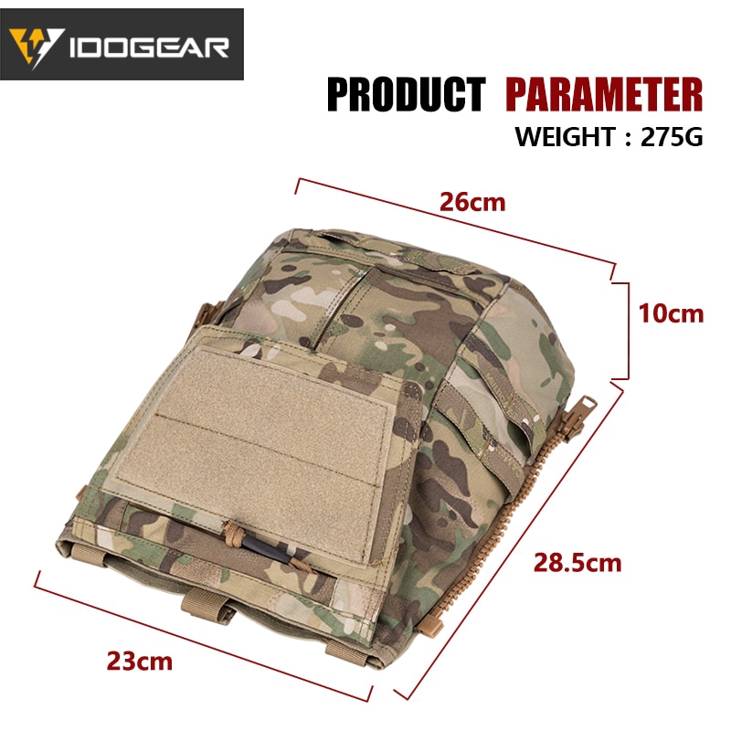 idogar กระเป๋าเป้สะพายหลังสไตล์ทหารสําหรับ cpc avs jpc 2 . 0 3531