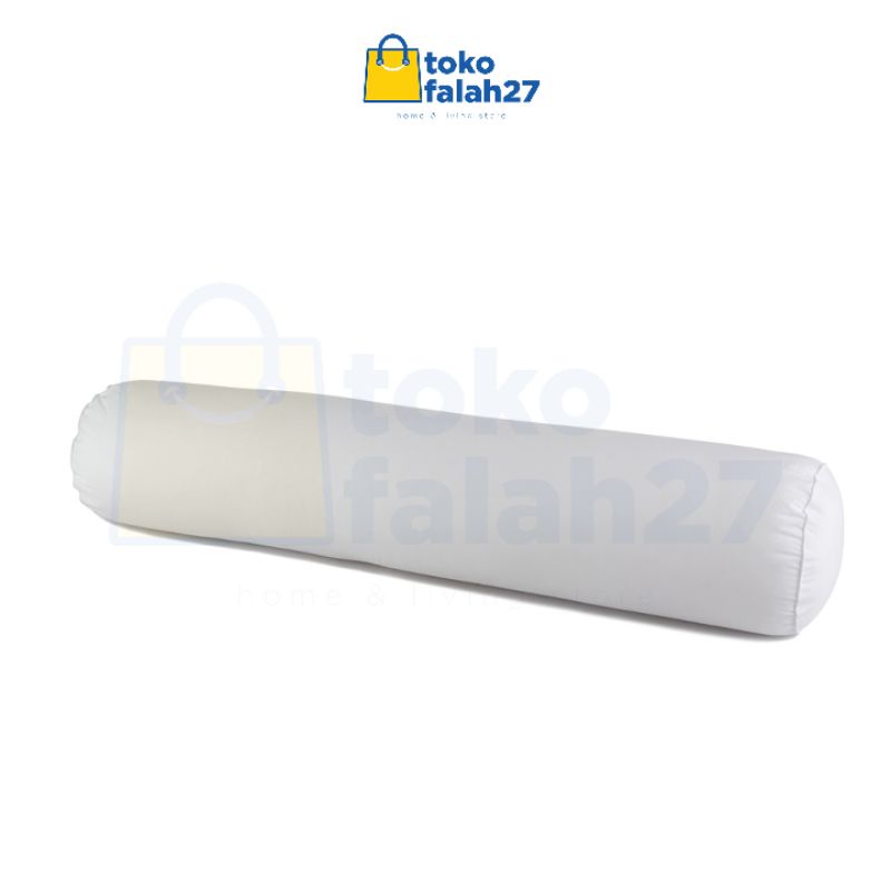 KATUN หมอนข้าง P80xD23 หมอนโรงแรมสีดํา ผ้าคอตตอนสีขาว