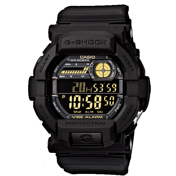 นาฬิกา คาสิโอ Casio G-Shock Standard digital รุ่น GD-350-1B "Black Sniper"
