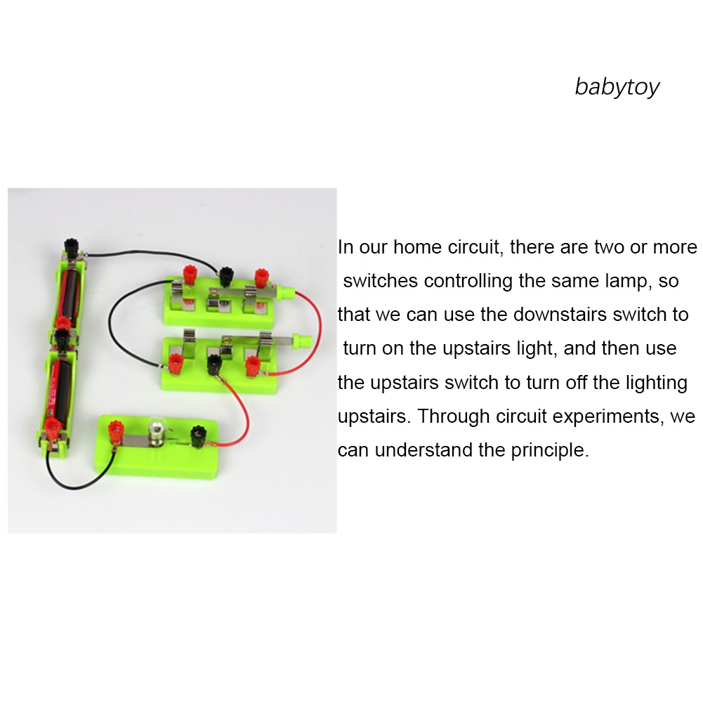 Ba--Basic วงจรไฟฟ้าแม่เหล็กของเล่นเสริมการเรียนรู้ฟิสิกส์สําหรับเด็ก - รูปที่ 6