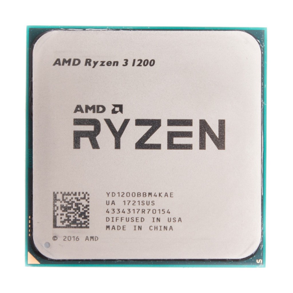 CPU AMD RYZEN 3 1200 / 1300X มือ 2 ไม่มีซิงค์ ฟรี! ซิลิโคน