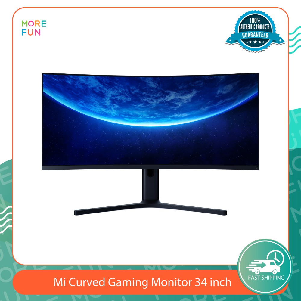 [ พร้อมส่ง ] Mi Curved Gaming Monitor 34 inch - Monitor Gaming 144 Hz 3440x1440 219 หน้าจอคอมพิวเตอร์ monitorจอมอนิเตอร์