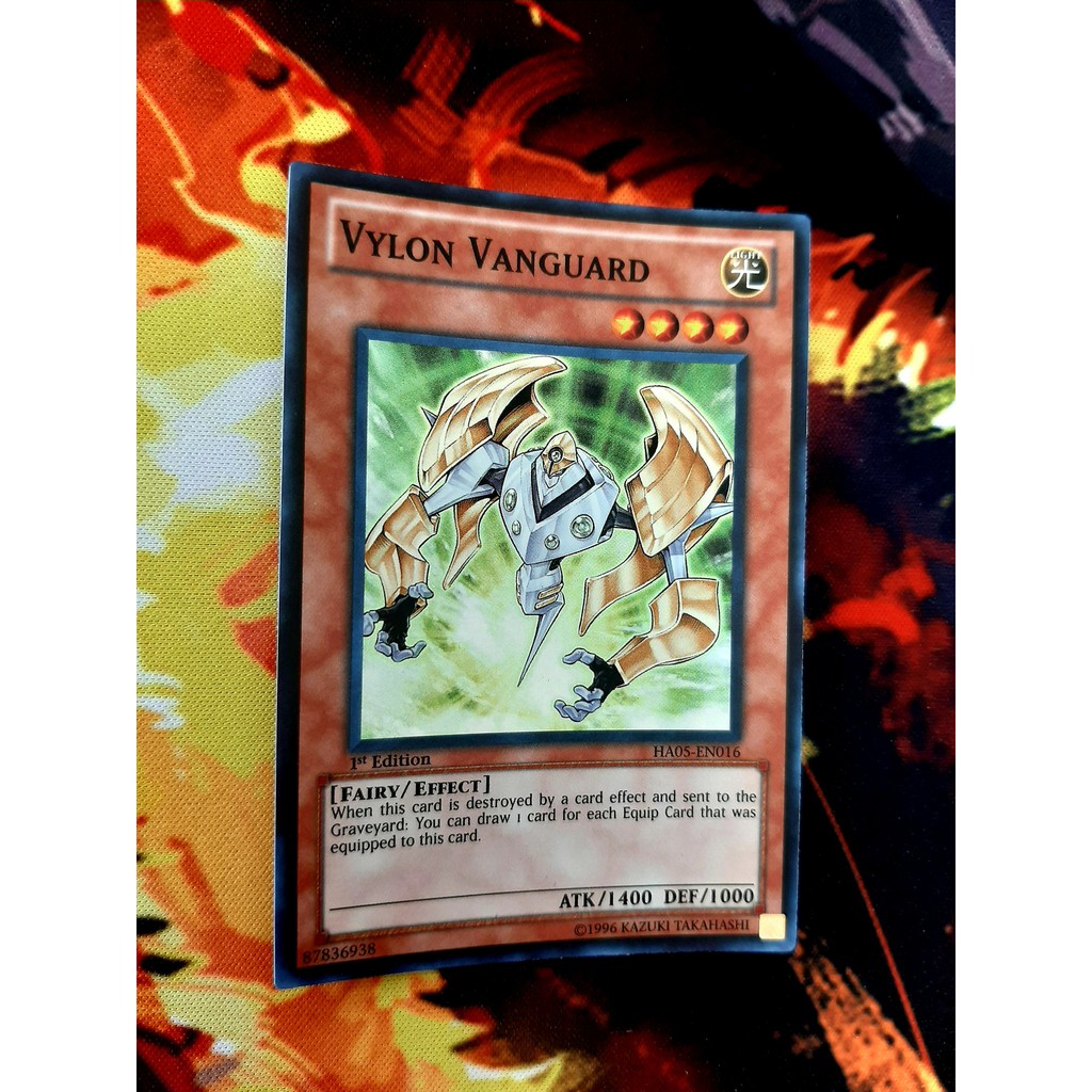[ Do Lac Shop ] Mint90 Yugioh Monster Vylon Vanguard Cards - HA05-EN016 - Super