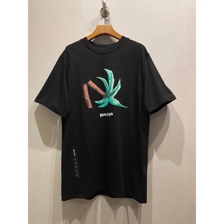 PALM ANGELS BROKEN T-SHIRT  เสื้อยืด ลำลองแขนสั้น