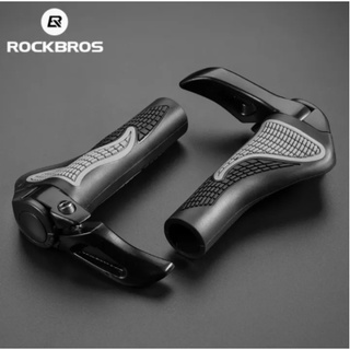 Rockbros แฮนด์จับจักรยาน อะลูมิเนียมอัลลอย ตามหลักสรีรศาสตร์ ดูดซับแรงกระแทก จับสบาย สําหรับจักรยาน