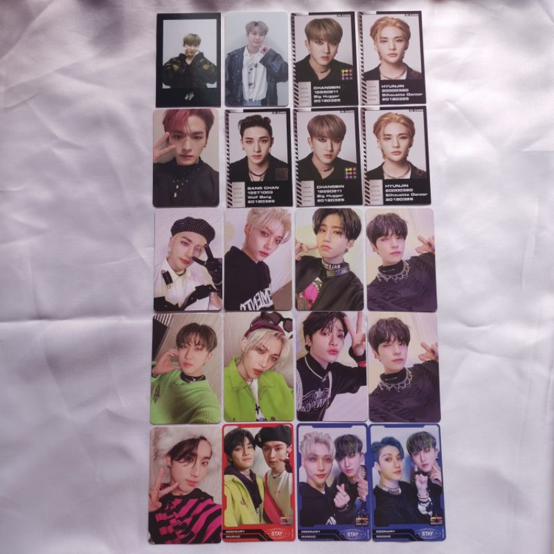 Photocard album เด็กจรจัด naci r1 r2 r3 r7 r10 กรอบอัญมณี noeasy pc od skz การ์ดสะสม tc bangchan cha