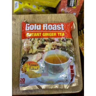 Gold Roast Intant Ginger Tea ขิงชงพร้อมดื่ม 1 ห่อมี 20 ซอง