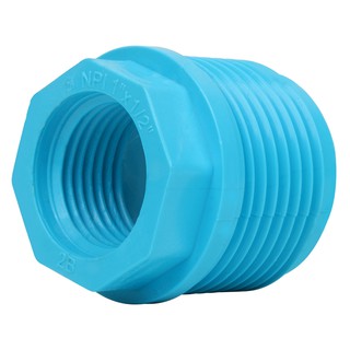 ท่อประปา ข้อต่อ ท่อน้ำ ท่อPVC ข้อต่อลดเหลี่ยม-หนา SCG 1X1/2 นิ้ว สีฟ้า REDUCING PVC SOCKET SCG 1X1/2" LITE BLUE