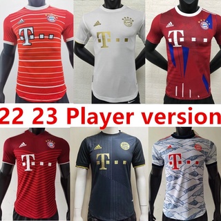 ใหม่ Bayern Munich maillot de foot Player version คุณภาพสูง 2022 2023